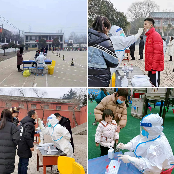 我院医护人员为登封地区中小学校幼儿园及武校开学保驾护航！